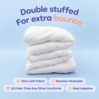 Softrill Cloud Comforter — Double-Stuffed Coverless Duvet