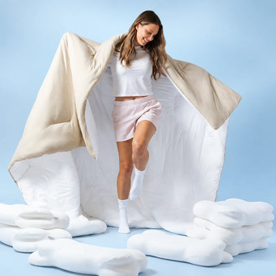 Softrill Cloud Comforter — Double-Stuffed Coverless Duvet